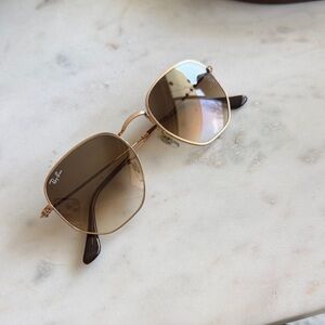 Ray-Ban 51021 hexagonal shaded